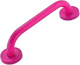 FBITE Haltegriff für Badezimmer, Edelstahl, Sicherheitshaltegriff für Badezimmer, Badewanne, Dusche, Toilette, Küche, rot
