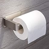 Ruicer Toilettenpapierhalter ohne Bohren Klopapierhalter Selbstklebend Papierhalter Edelstahl für Badezimmer