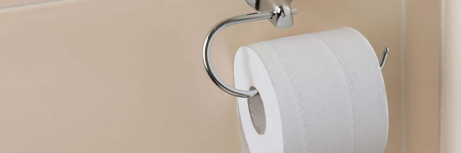 Toilettenpapierhalter ohne Bohren einfach anbringen